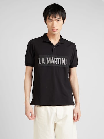 La Martina Shirt in Black: front