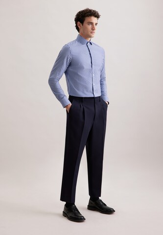 Coupe regular Chemise business SEIDENSTICKER en bleu
