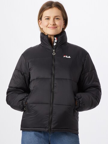 FILA Winter Jacket 'Sussi' in Black: front