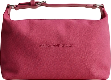 americandreams Handbag 'Canvas Club' in Pink: front