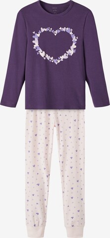 Pyjama NAME IT en violet : devant