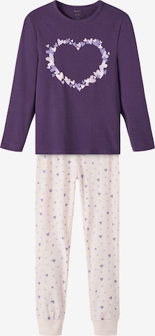 NAME IT - Pijama en lila: frente