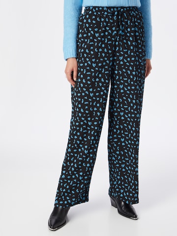 PIECES Loose fit Pants 'Anemone' in Blue: front