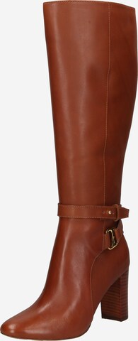 Lauren Ralph Lauren - Bota 'Makenna' em castanho: frente