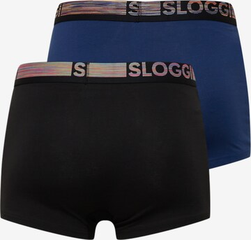 SLOGGI Boxer shorts 'men GO ABC Natural H' in Blue