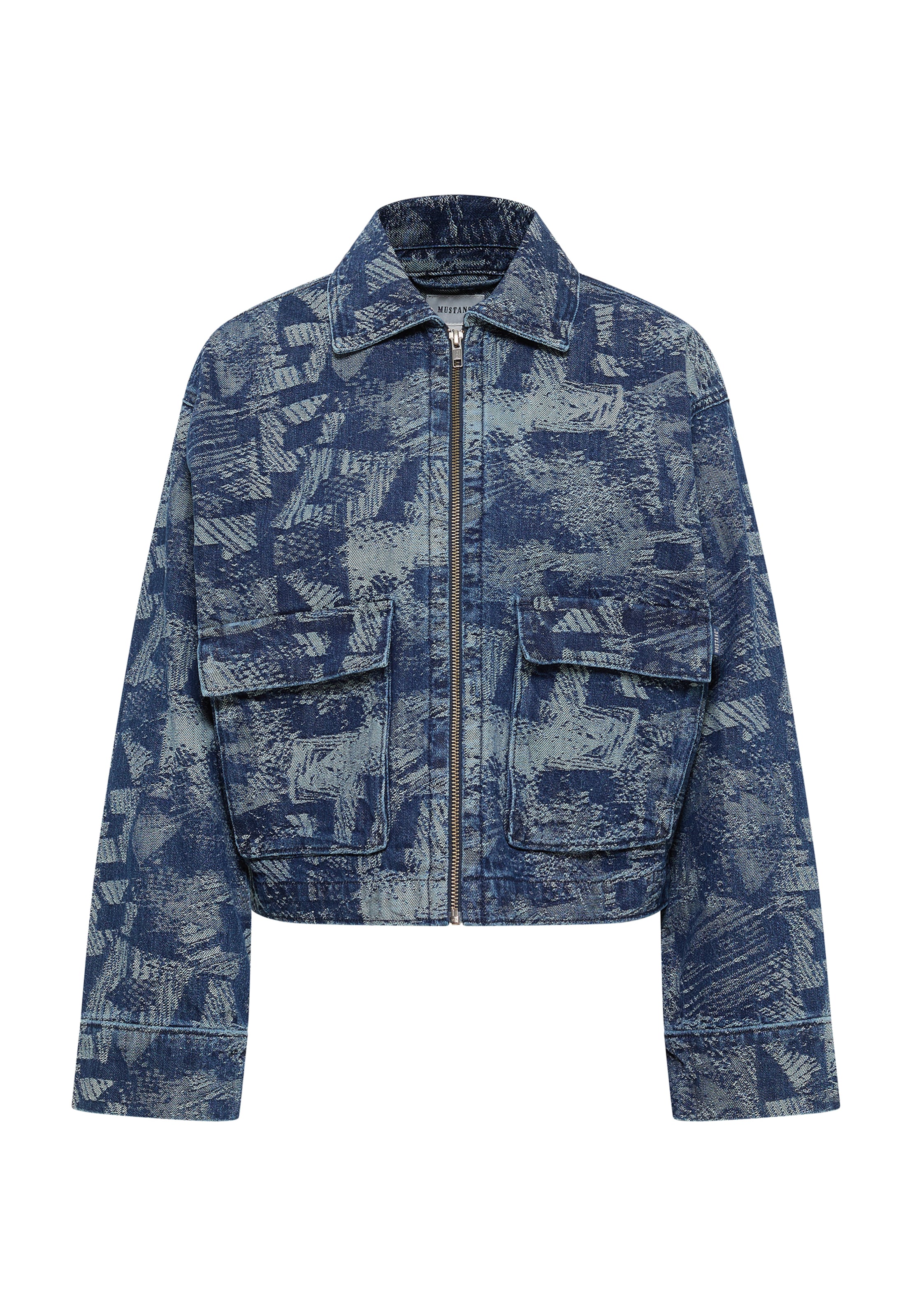 MUSTANG Jacke in Blau: Vorderseite