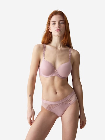 TRIUMPH Klassiek BH ' Wild Azalea Florale ' in Roze: voorkant