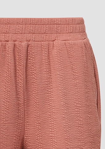 QS Regular Broek in Oranje