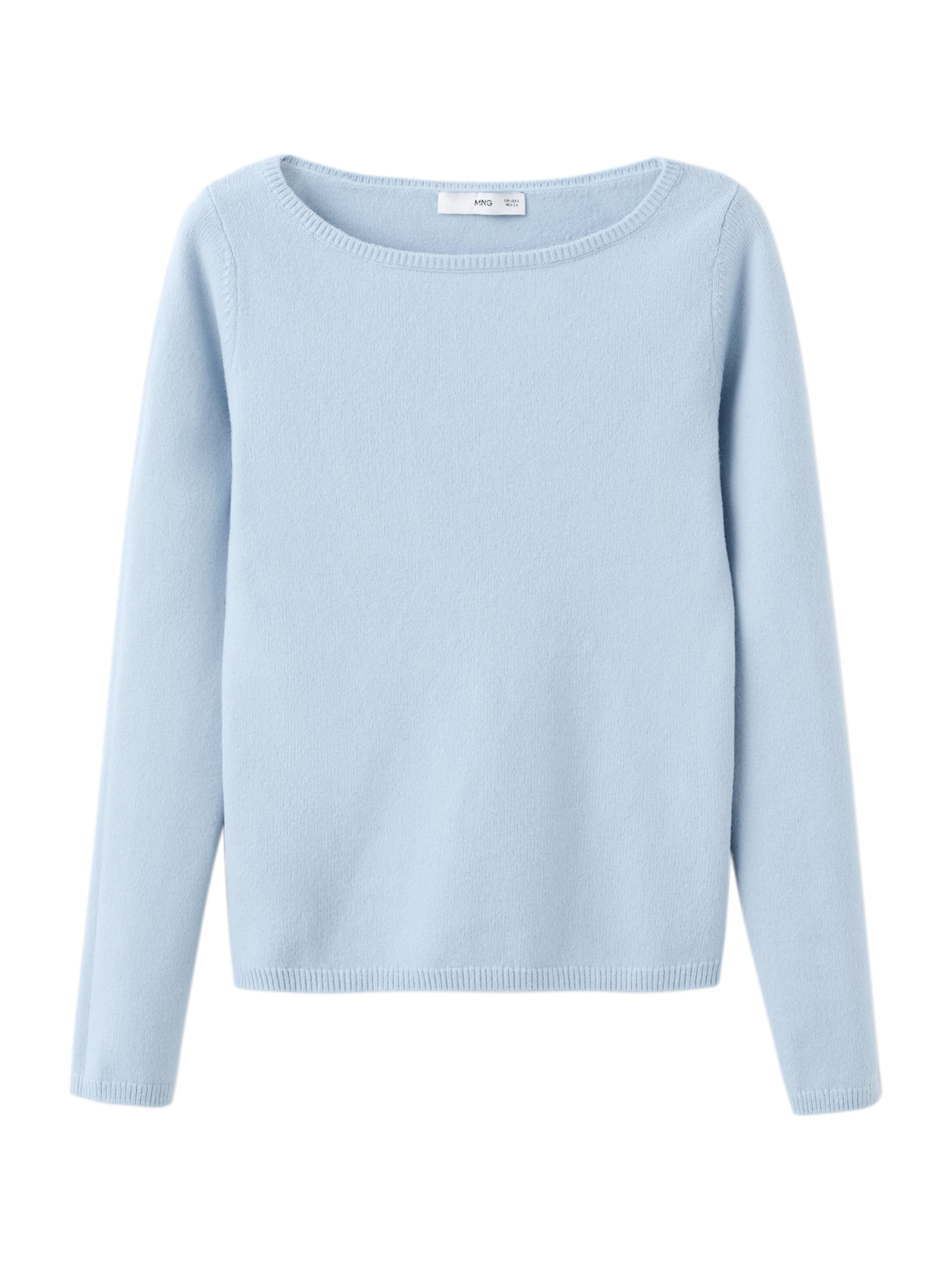 MANGO Sweater 'SEEDS' in Blue: front