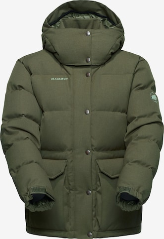 MAMMUT Outdoor Jacket in Green: front