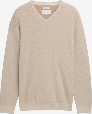 TOM TAILOR Pullover in Beige: Vorderseite