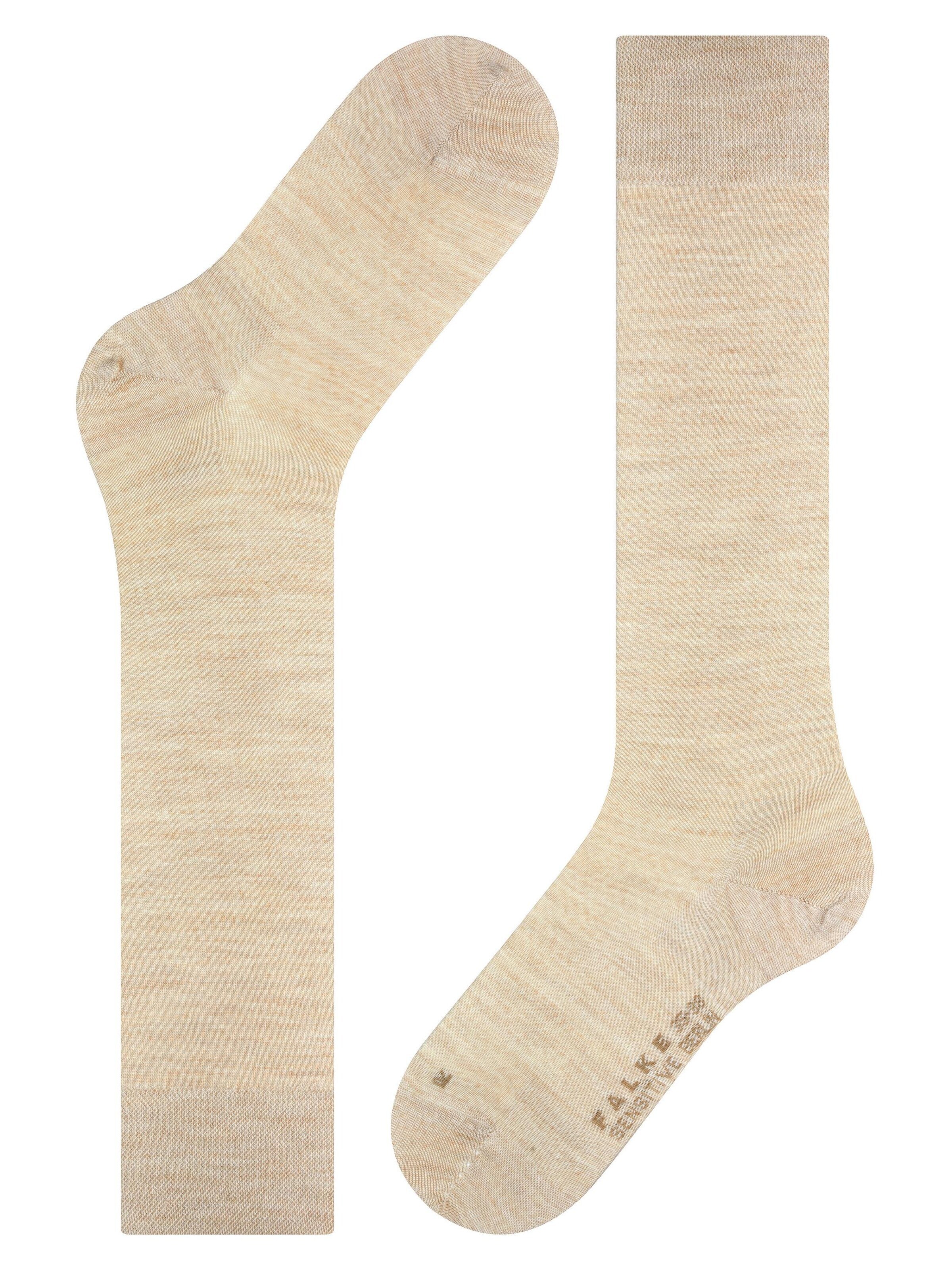 FALKE Overknee Strümpfe 'Sensitive Berlin'‌‌ in Beige