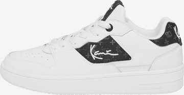 Sneaker bassa di Karl Kani in bianco: frontale