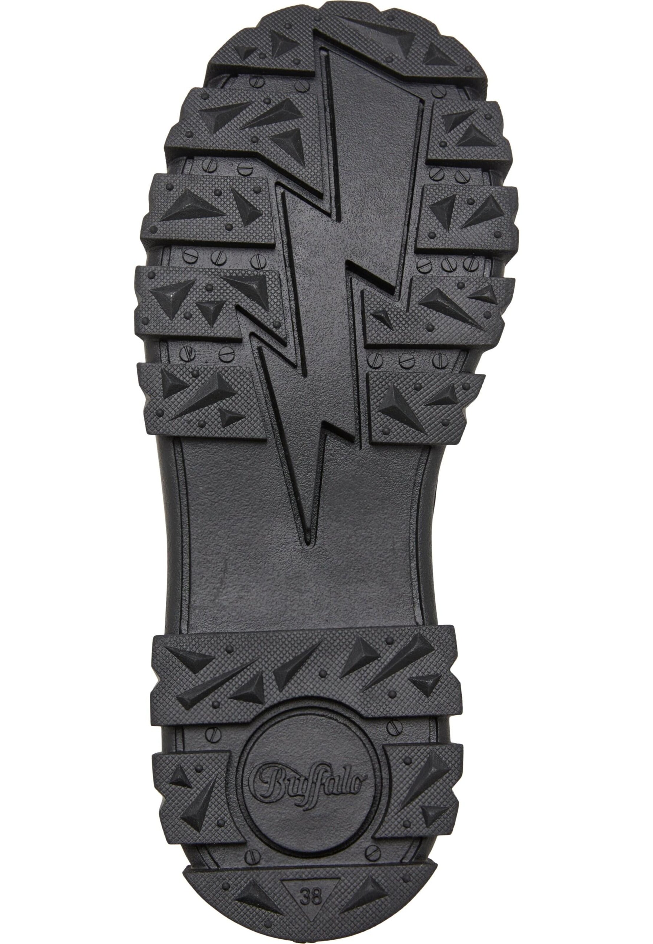 Stivaletto stringato 'Aspha Rld Ice' di BUFFALO in nero