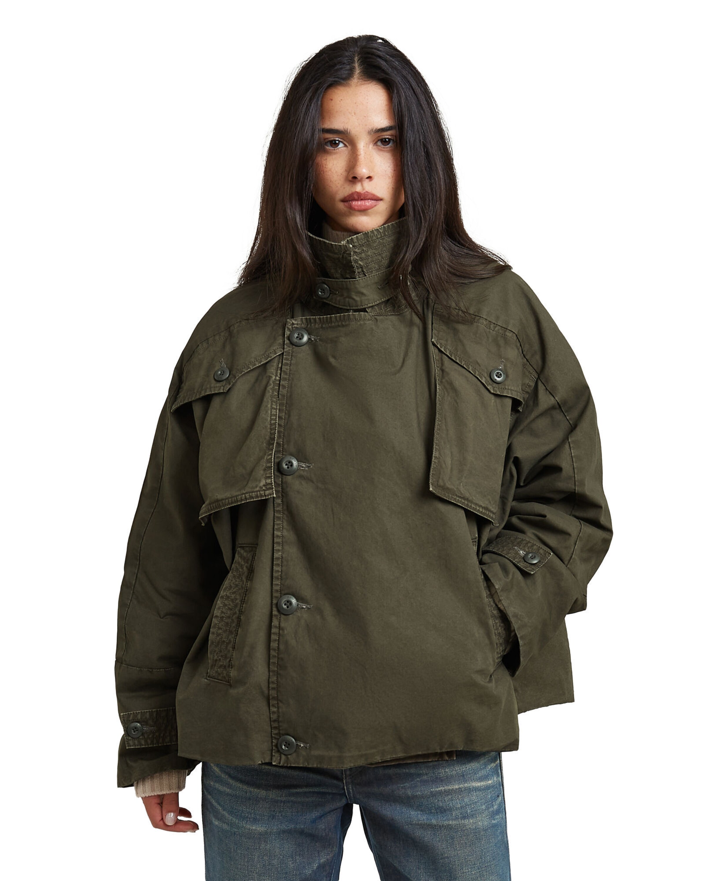 G-STAR Between-season jacket ' ' in Grey: front