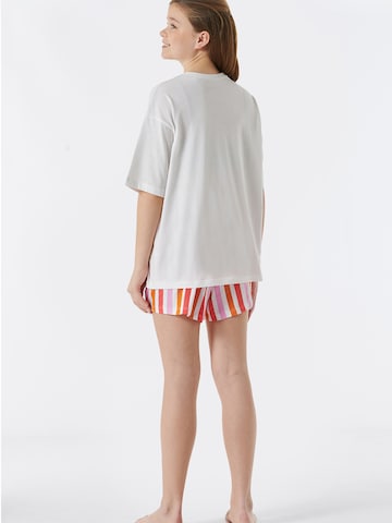 SCHIESSER Schlafanzug 'Nightwear' in Weiß