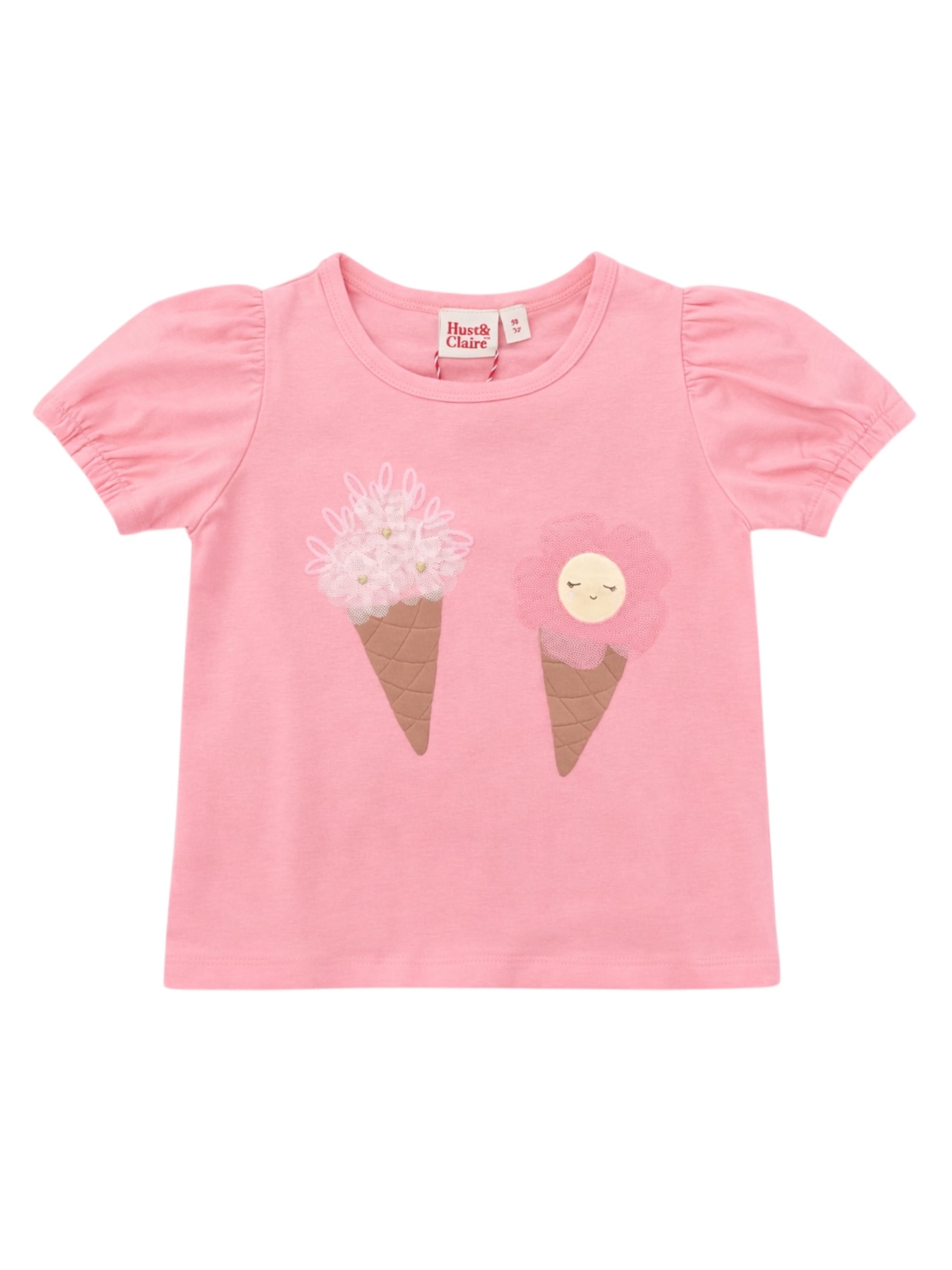 Hust & Claire Shirt 'Hust & Claire Shirt HCAlma Ice Cream'‌ in Pink: Vorderseite