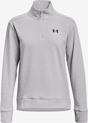 UNDER ARMOUR Athletic Sweatshirt in Grey: front