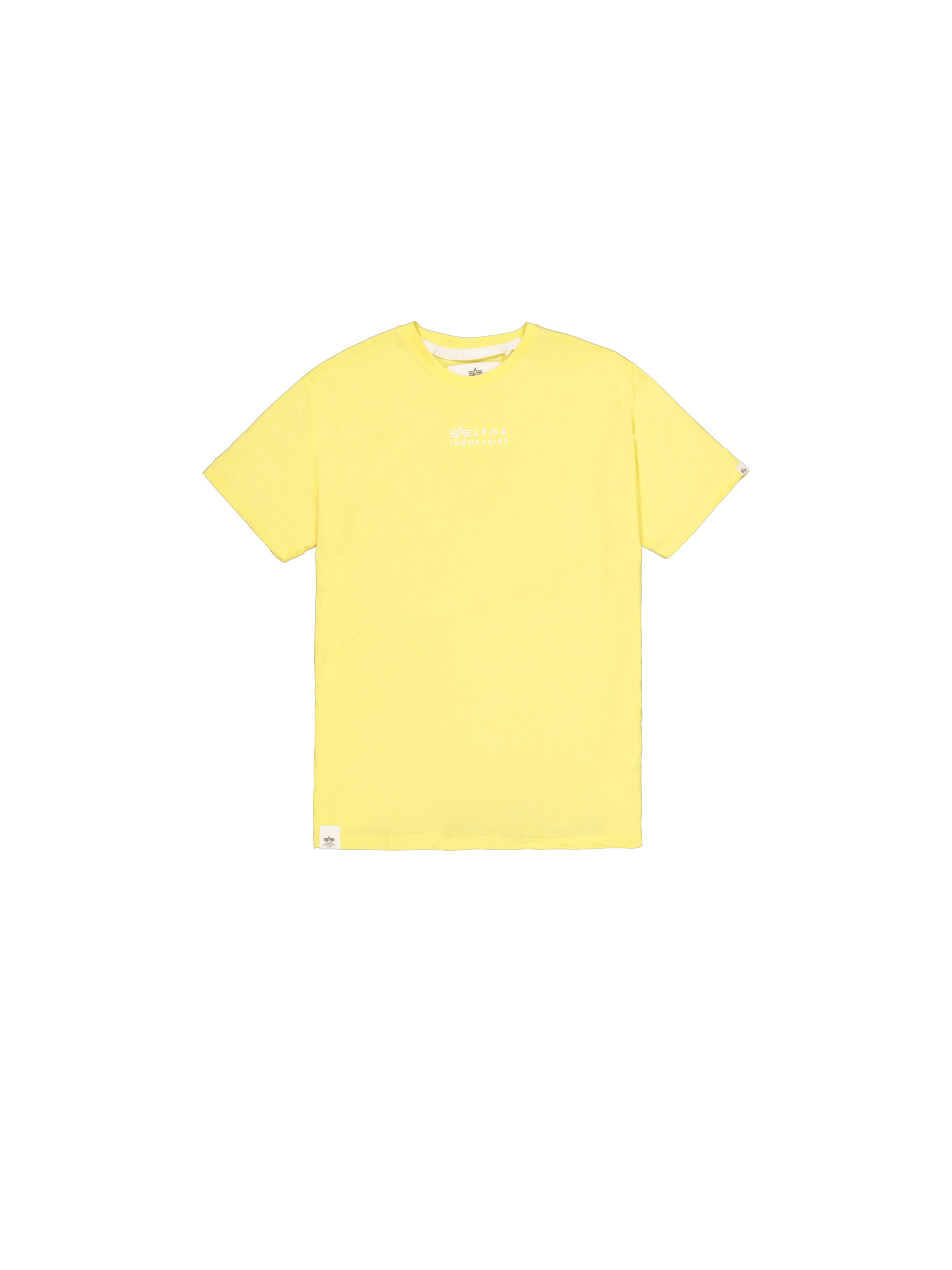 ALPHA INDUSTRIES Shirt in Yellow: front
