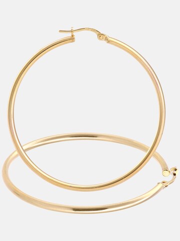 Boucles d'oreilles DIAMANT LETERNEL en jaune : devant