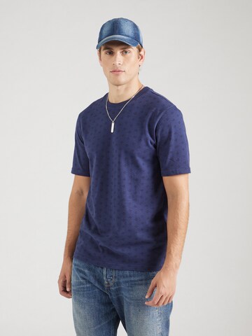 SCOTCH & SODA T-shirt i blå: framsida