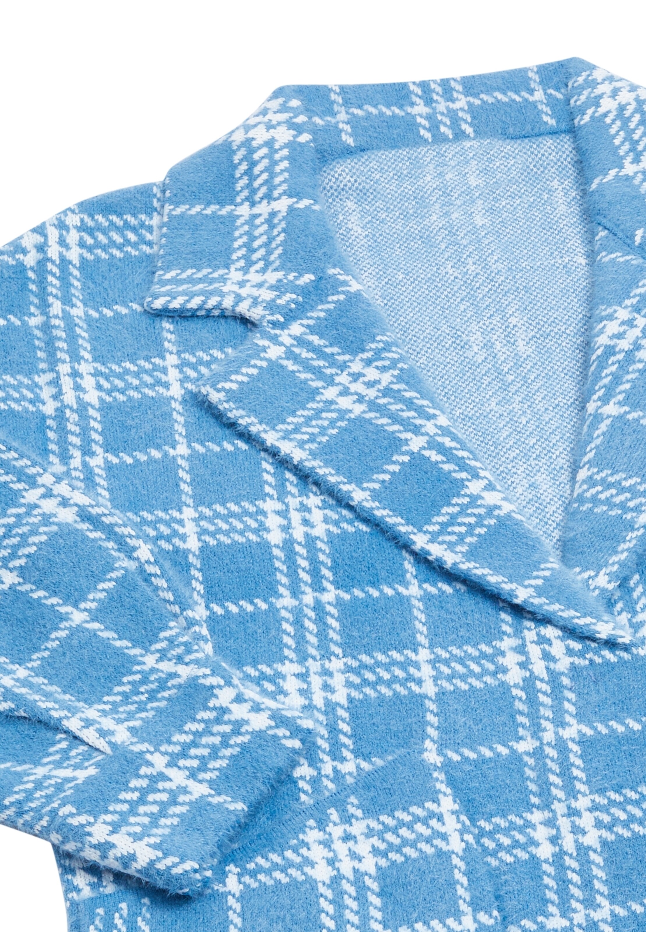 YASANNA - Casaco de malha em azul