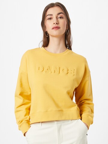 Brava Fabrics Sweatshirt 'Dance' in Yellow: front