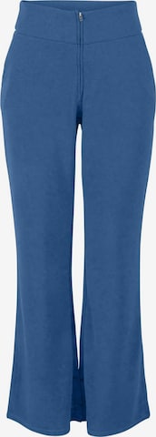 évasé Pantalon 'VICTORIA' YAS en bleu : devant