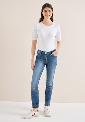 CECIL Regular Jeans in Blau