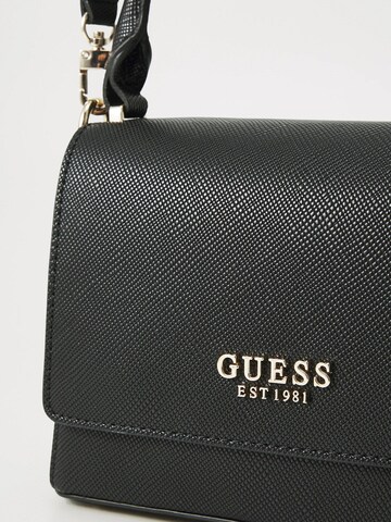 Sac à bandoulière 'Guess Sac Bandoulière Bramina Small Satche Black' GUESS en noir