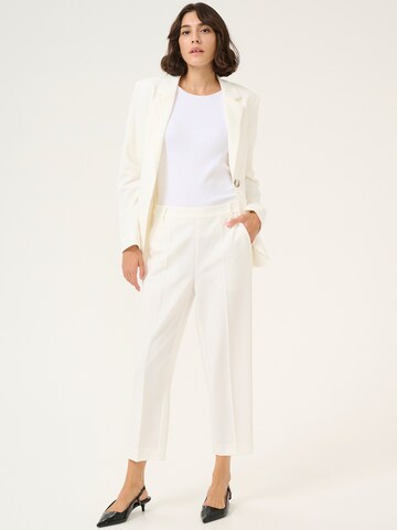 Kaffe Regular Pants 'Sakura' in White