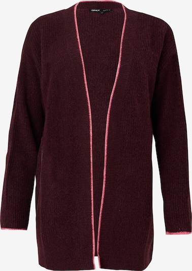 Kardiganas 'ONLHAVANNA' iš ONLY, spalva – šviesiai rožinė / vyno raudona spalva, Prekių apžvalga