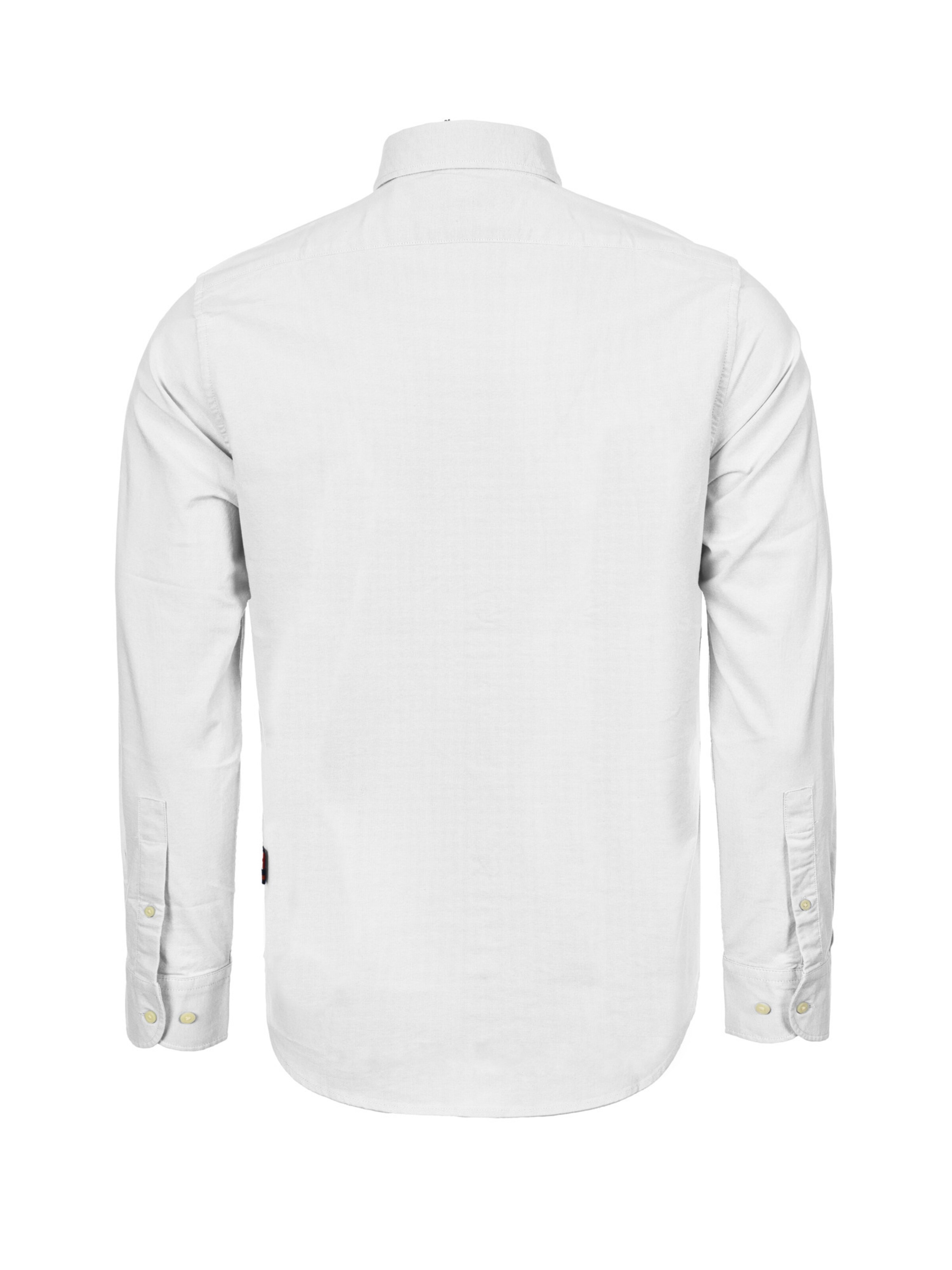 La Martina - Regular Fit Camisa 'MBCG01' em branco