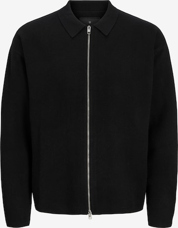 JACK & JONES Strickjacke in Schwarz: Vorderseite