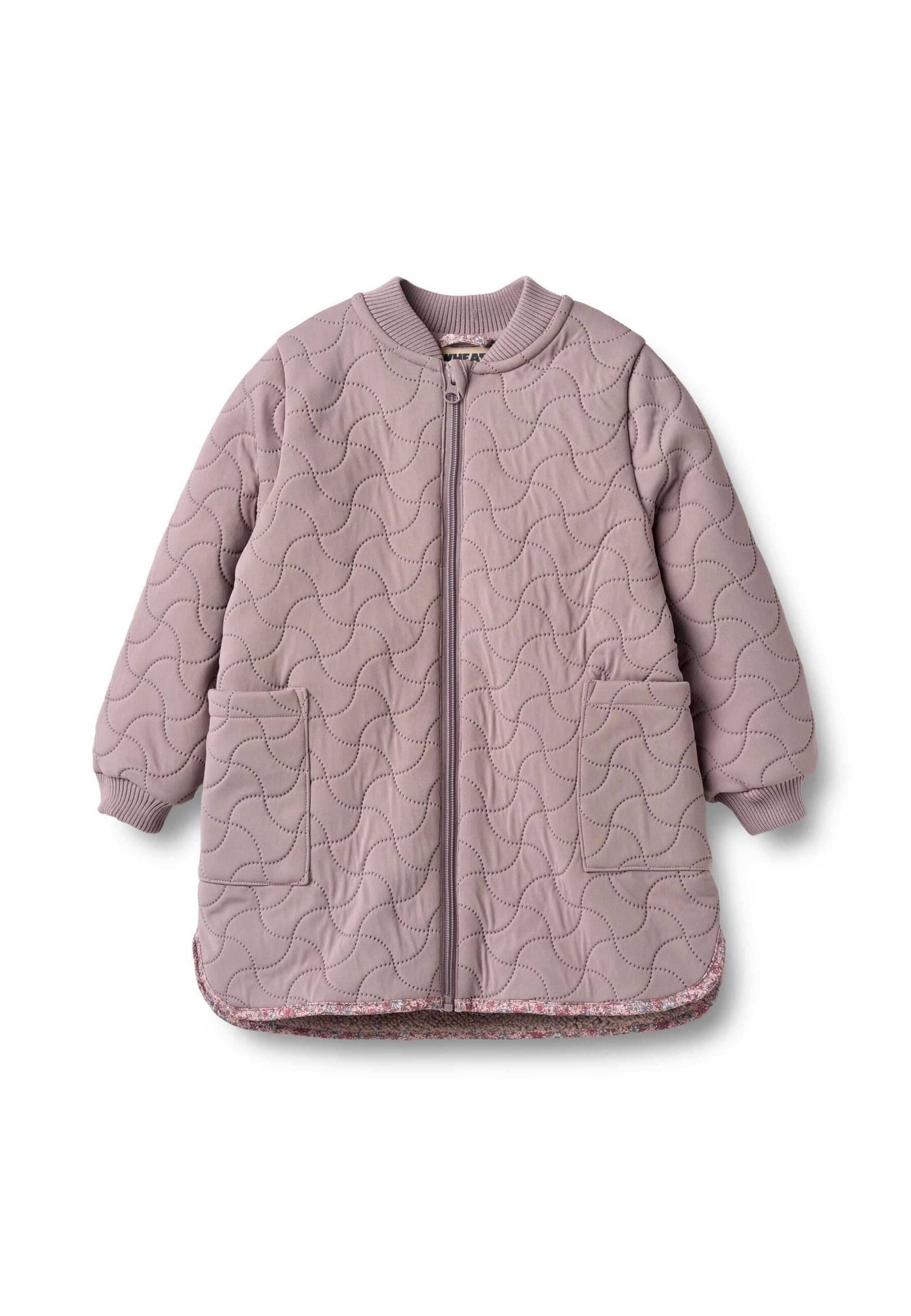 WHEAT Functionele jas 'Helga' in Lila: voorkant