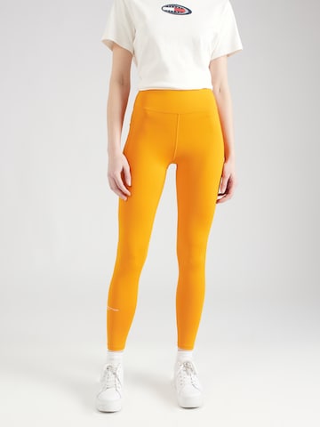TOMMY HILFIGER Skinny Παντελόνι φόρμας 'ESSENTIAL' σε πορτοκαλί: μπροστά
