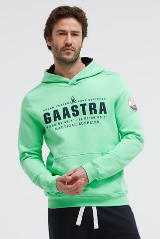 Gaastra Sweatshirt in Green: front