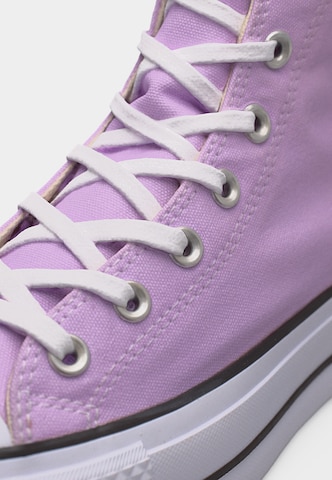 CONVERSE Kotníkové tenisky 'CTAS' – fialová