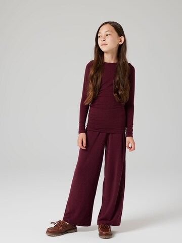 NAME IT Regular Trousers in Red