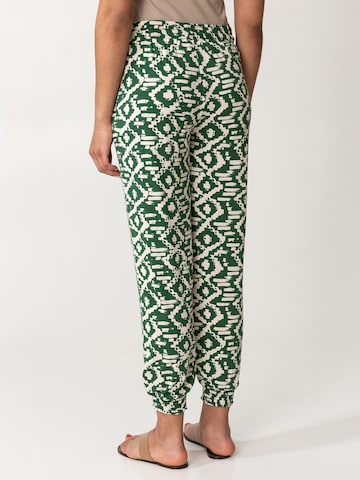 Indiska Loose fit Harem Pants 'Radhaa' in Green