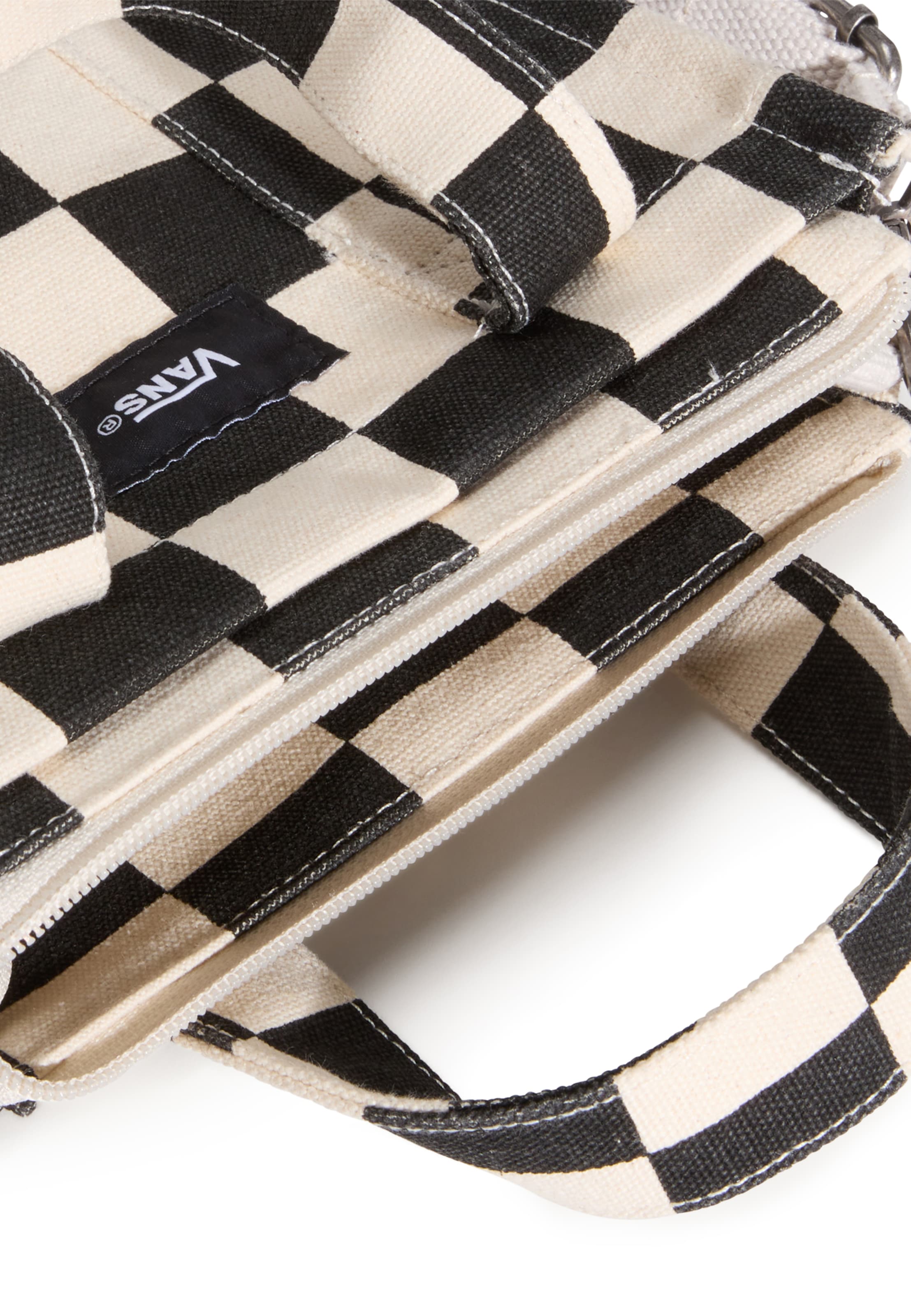 VANS Чанта за през рамо тип преметка 'Lil Pergs' в бяло