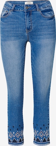 mėlyna KOROSHI Prigludęs Džinsai: priekis