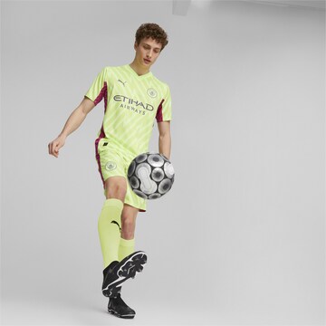 PUMA Regular Sports trousers 'Manchester City' in Yellow