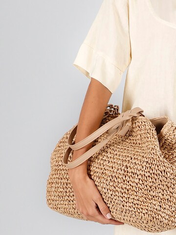 Borsa a spalla di CAFè NOIR in beige