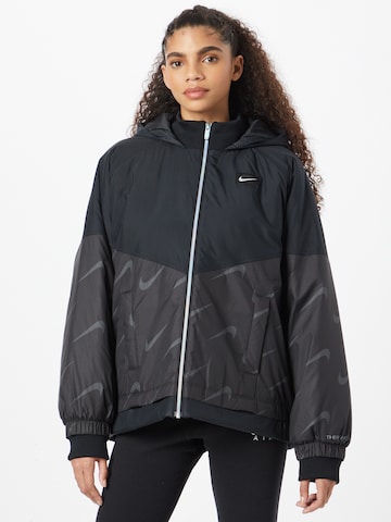 Nike Sportswear Jacke in Schwarz: predná strana