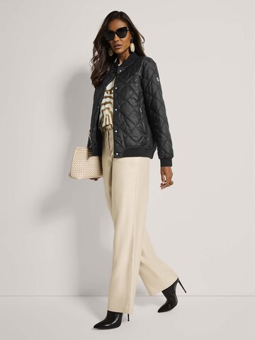 Veste mi-saison MADELEINE en noir