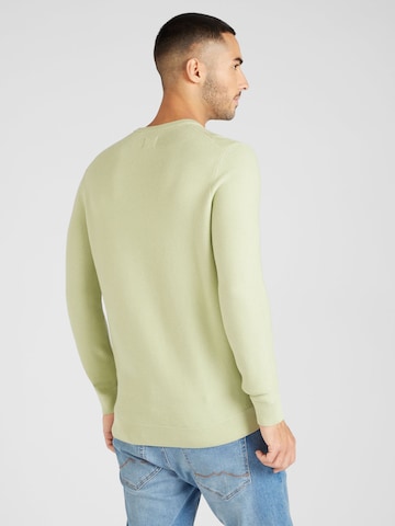 MUSTANG Sweater 'Elliot' in Green