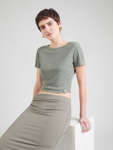 T-shirt 'PRISCA' GUESS en gris : devant