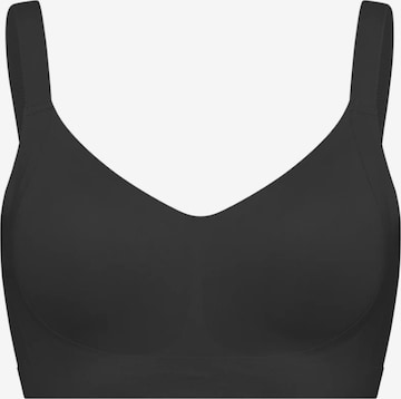 Soutien-gorge cfab by creamy fabrics en noir : devant