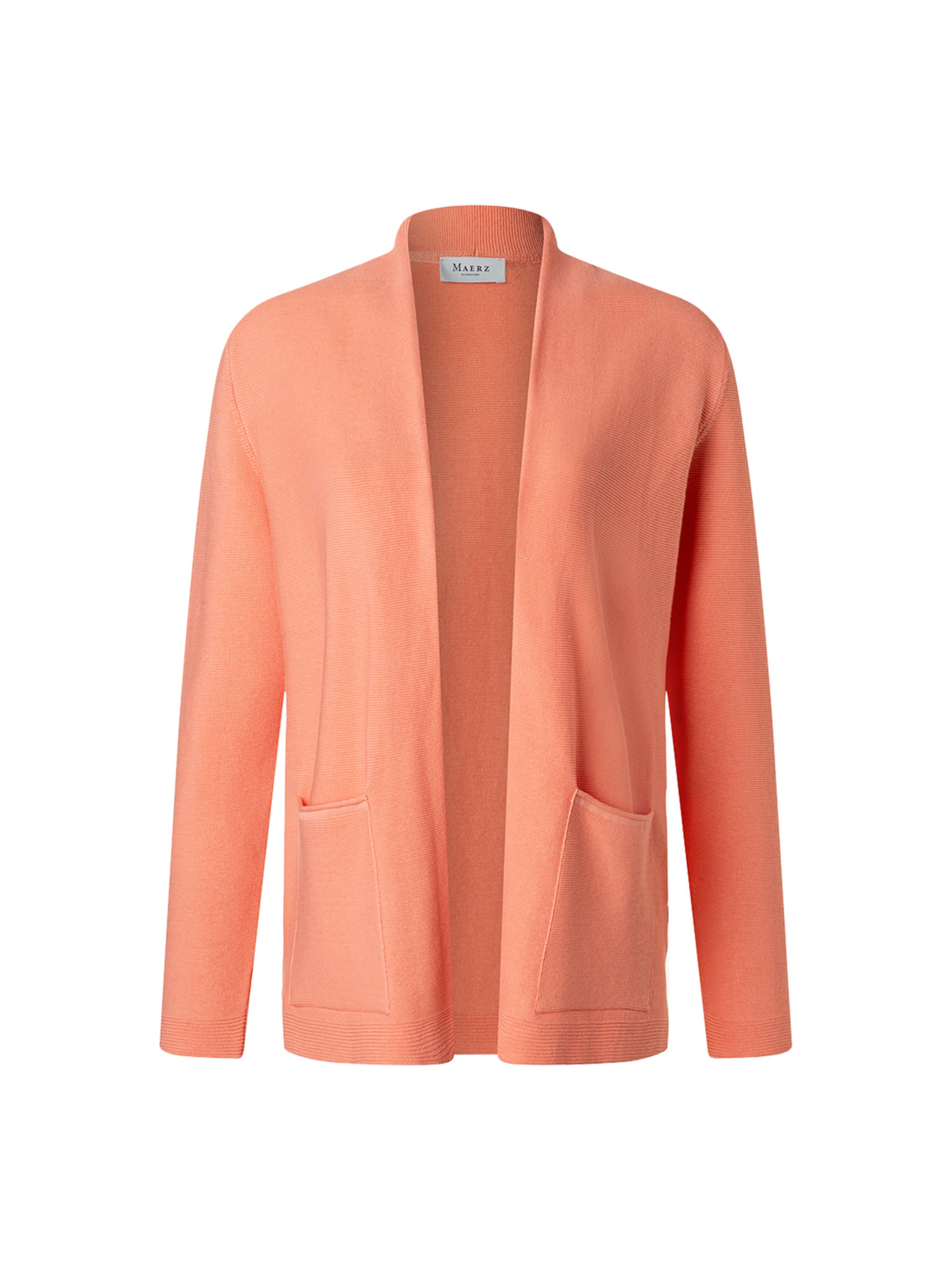 MAERZ Muenchen Gebreid vest ' 299800 ' in Oranje: voorkant